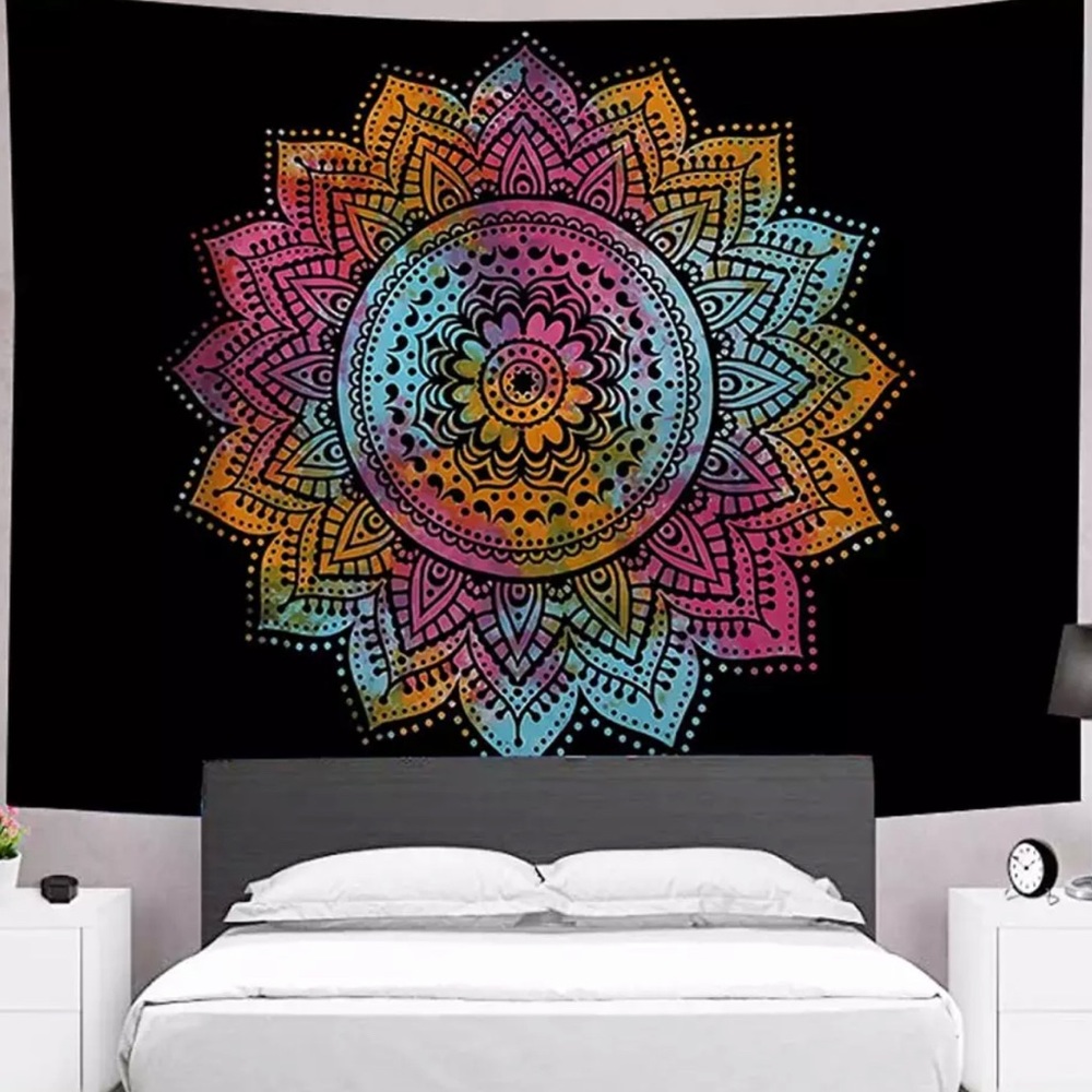 Large Mandala Tapestry Wall Hanging